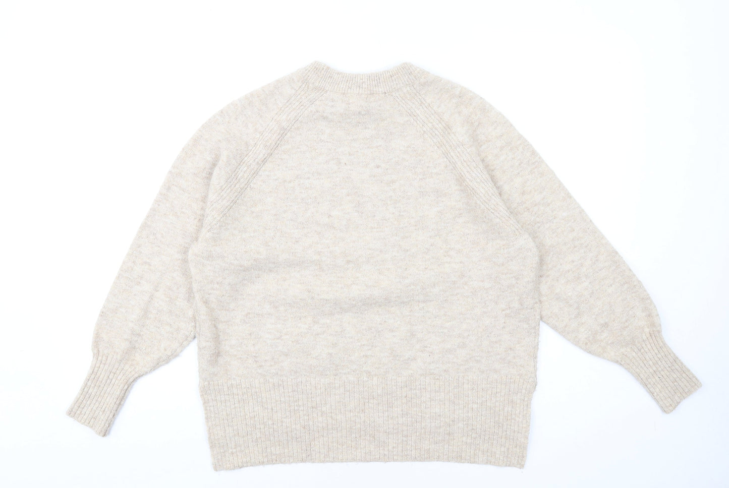 Womens UK Size S River Island Beige Pullover Jumper