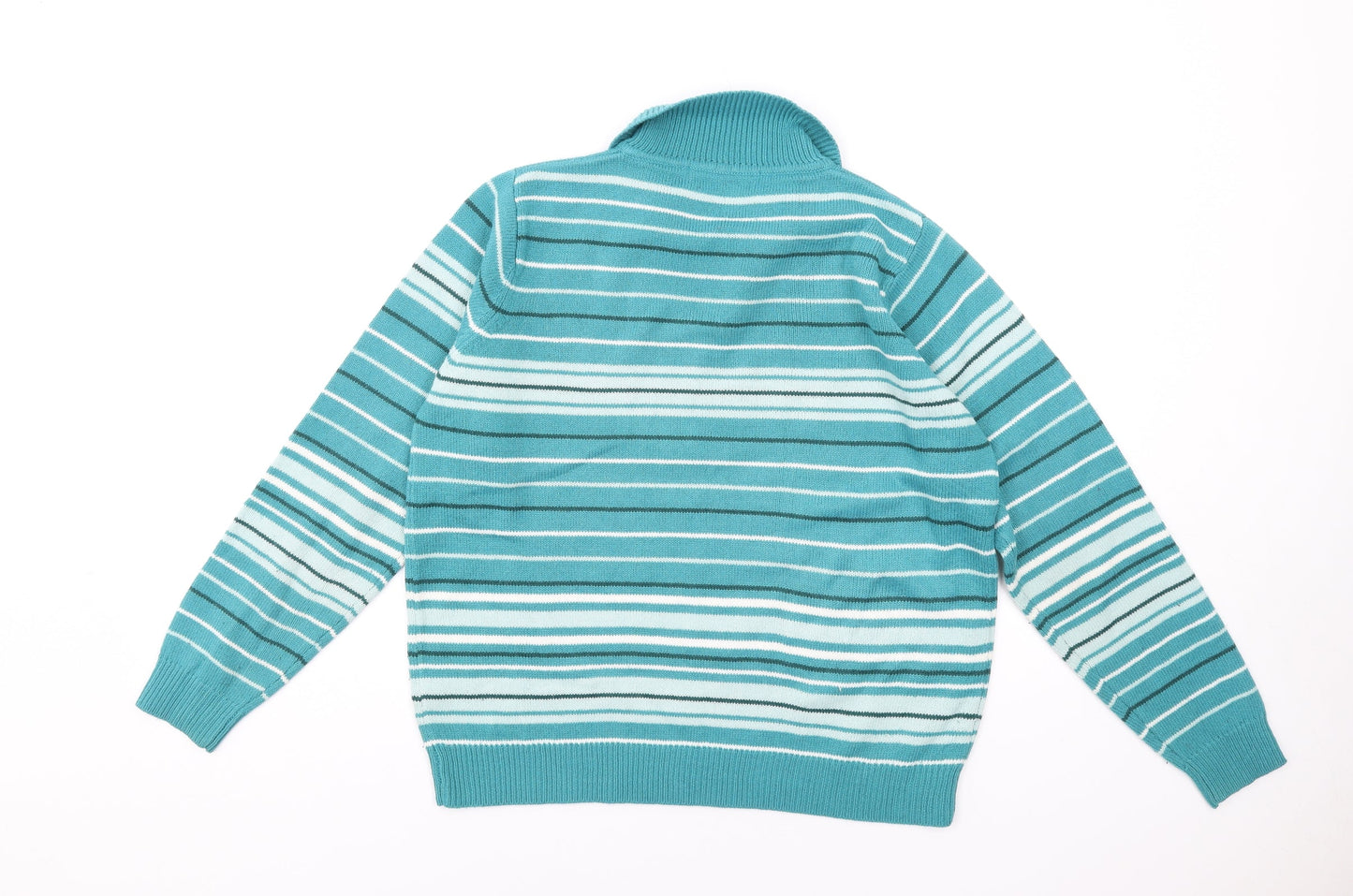 Womens UK Size 14 EWM Blue Pullover Jumper