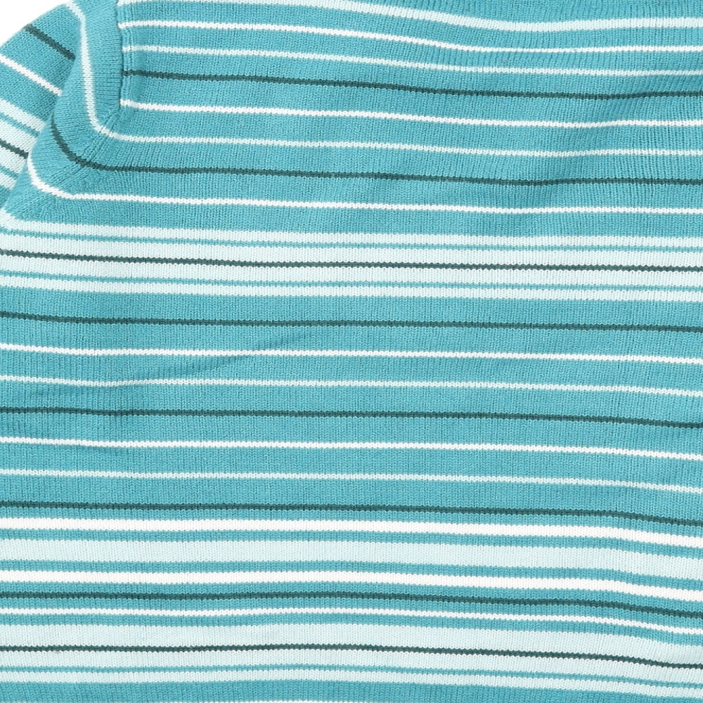 Womens UK Size 14 EWM Blue Pullover Jumper