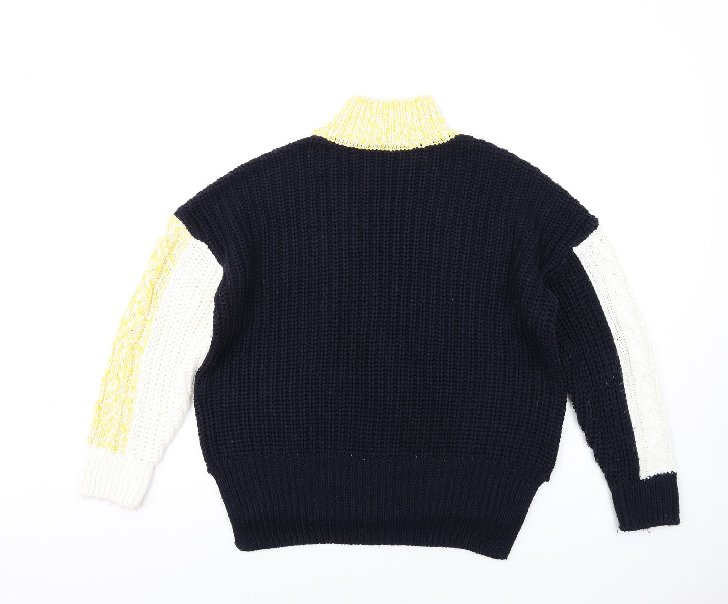 Womens UK Size M Marks and Spencer Multicoloured Pullover Jumper