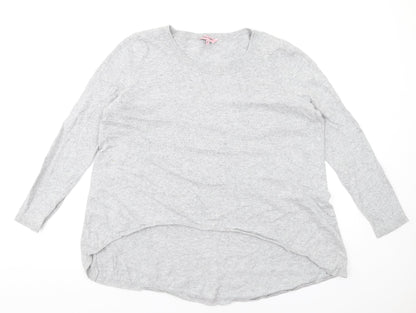 Womens UK Size 16 Phase Eight Grey Pullover Jumper
