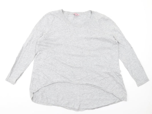 Womens UK Size 16 Phase Eight Grey Pullover Jumper