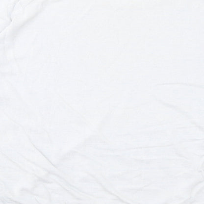 River Island Mens Blue Crew Neck Acrylic Pullover Jumper Size XL Long Sleeve