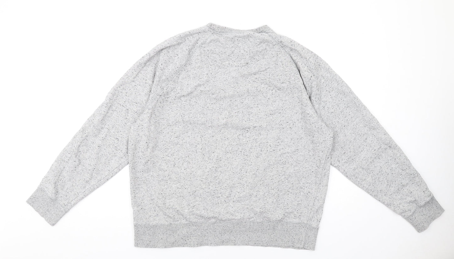 Mens UK Size XL Burton Grey Pullover Sweatshirt