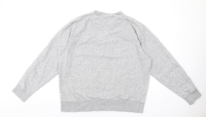 Mens UK Size XL Burton Grey Pullover Sweatshirt