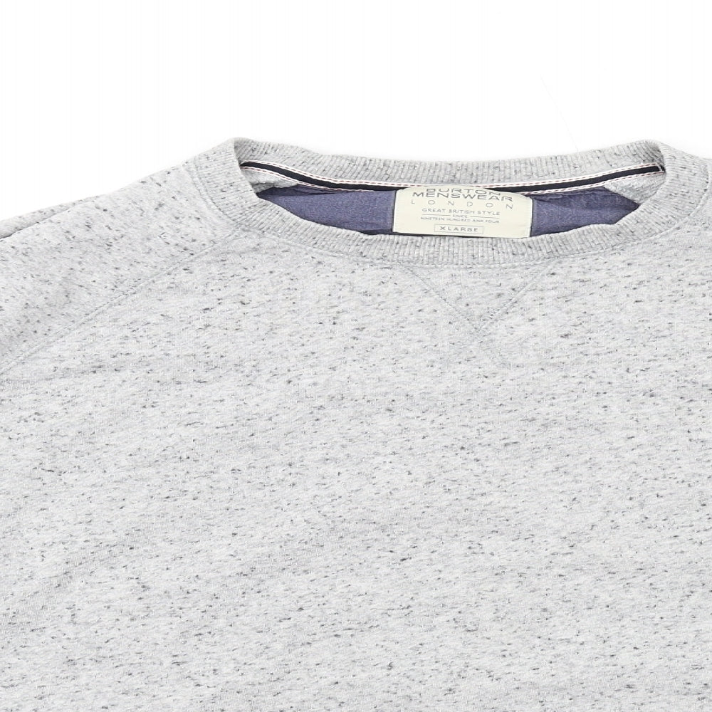 Mens UK Size XL Burton Grey Pullover Sweatshirt