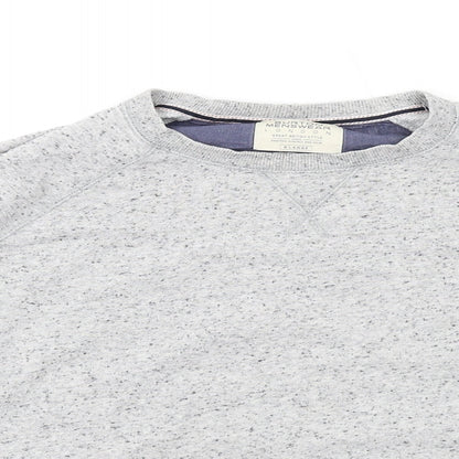 Mens UK Size XL Burton Grey Pullover Sweatshirt