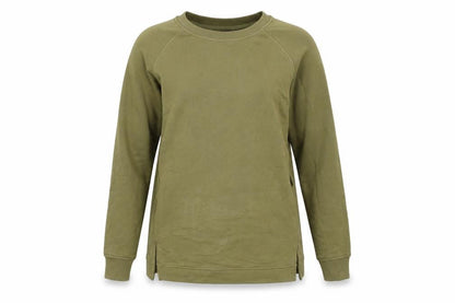 Womens UK Size 10 Marks and Spencer Green Pullover Sweatshirt