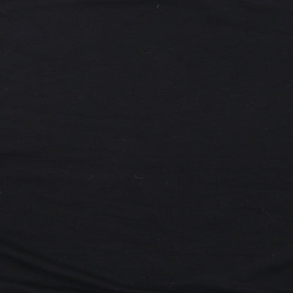 New Look Womens Black Cotton Pullover Sweatshirt Size S Pullover