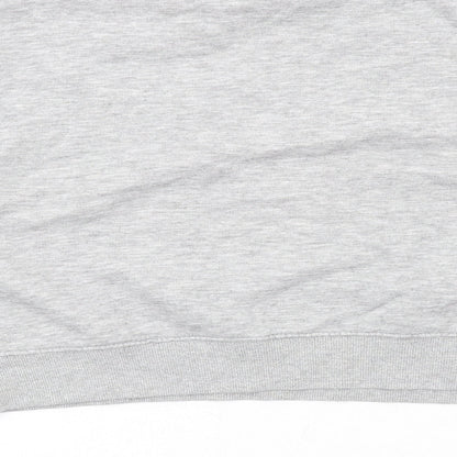 Womens UK Size S Pull&Bear Grey Pullover Sweatshirt