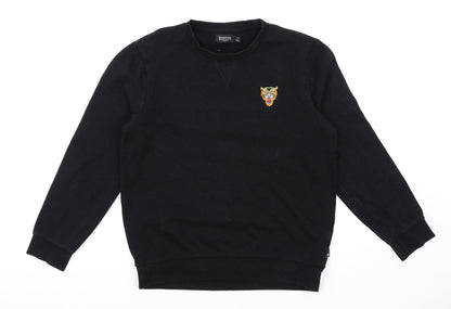 Mens UK Size M Burton Black Pullover Sweatshirt