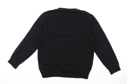 Mens UK Size M Burton Black Pullover Sweatshirt
