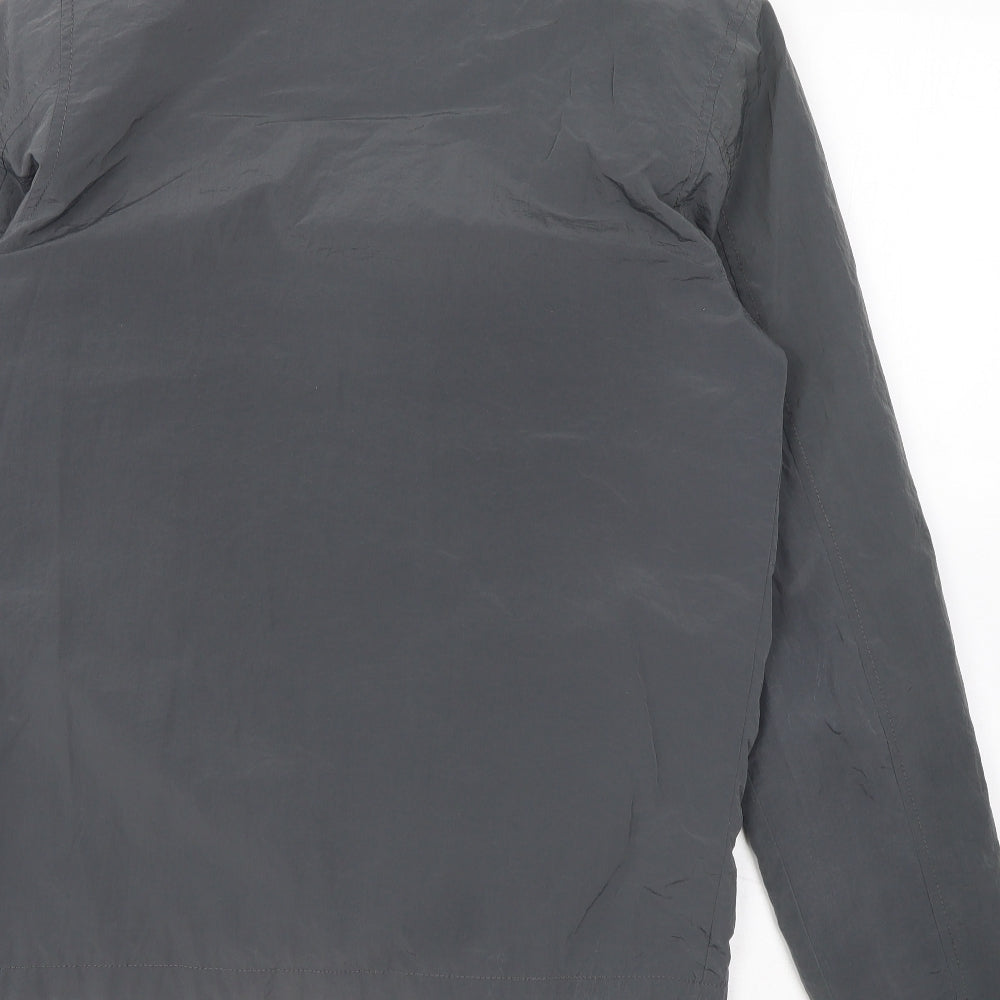 Mens UK Size XS Burton Grey Rain Coat