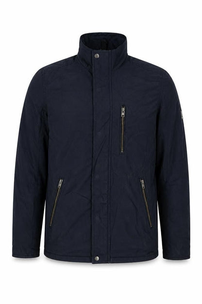 Jack Wills Mens Black Rain Coat Coat Size M Zip