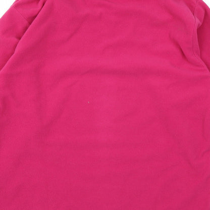 Campagnolo Womens Pink Polyester Pullover Sweatshirt Size S Pullover