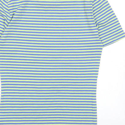 Womens UK Size 6 Marks and Spencer Green Basic T-Shirt