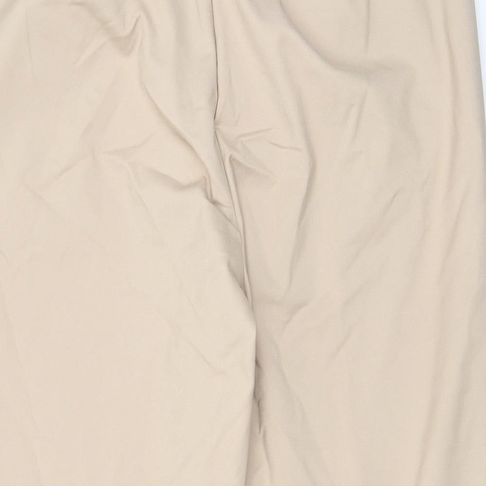 Womens UK Size 20 Marks and Spencer Regular Fit  Beige Trousers