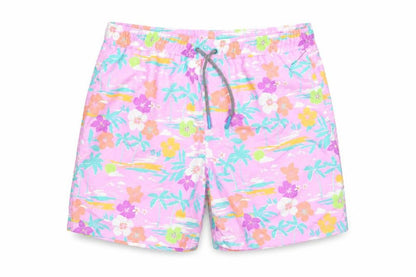 Marks and Spencer Girls Multicoloured Floral Polyester Sweat Shorts Size 12-13 Years L6 in Regular Drawstring
