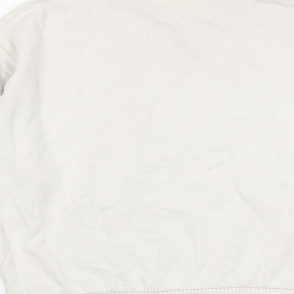 Womens UK Size S ASOS Beige Pullover Sweatshirt