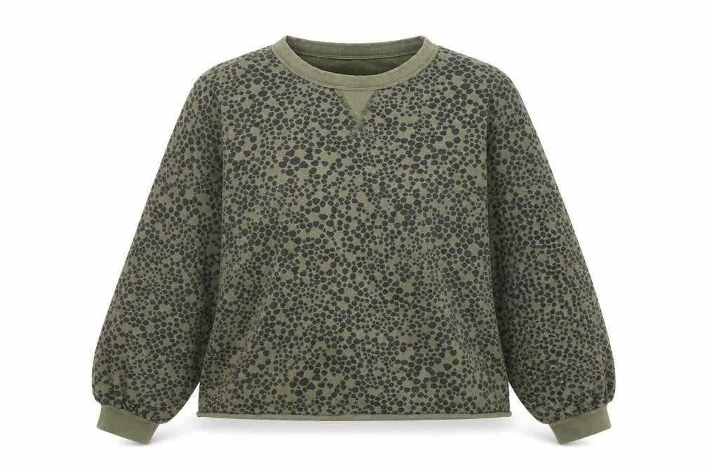 Womens UK Size S John Lewis Green Pullover Sweatshirt