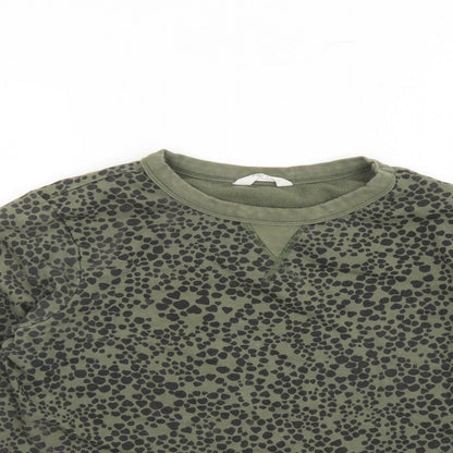 Womens UK Size S John Lewis Green Pullover Sweatshirt