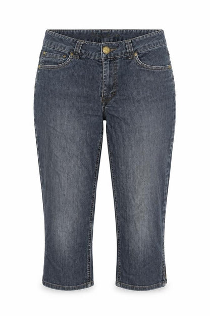 Jackpot Womens Blue Cotton Cropped Jeans Size 30 in L20 in Regular Zip - Pockets