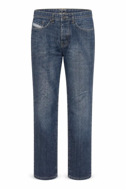 Mens UK Size 32 in Denim & Co. Regular Fit Straight Blue Jeans