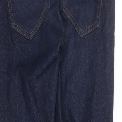 Denim & Co. Mens Blue Cotton Skinny Jeans Size 30 in L30 in Regular Button - Pockets