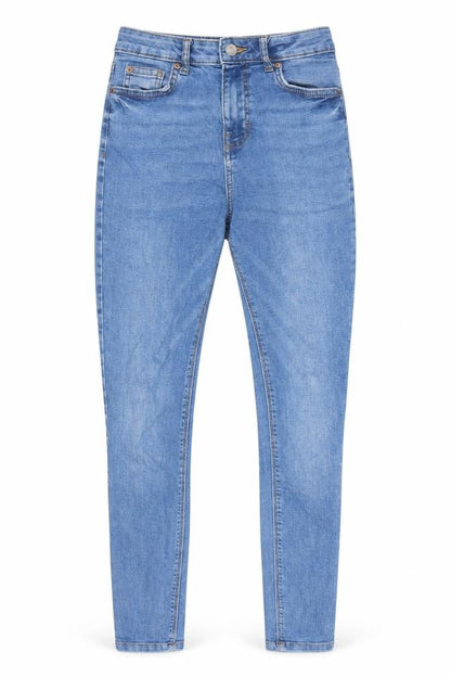 Womens UK Size 8 Denim & Co. Regular Fit Skinny Blue Jeans