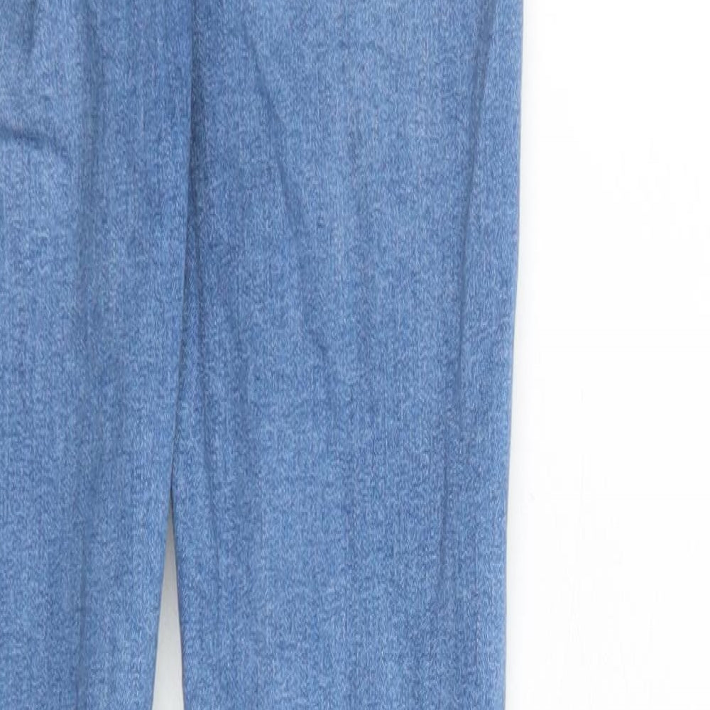 Denim & Co. Womens Blue Cotton Skinny Jeans Size 8 L29 in Regular Zip - Pockets