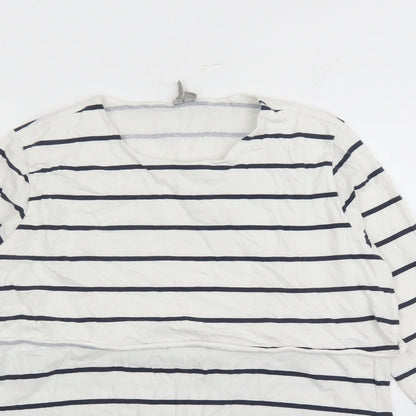 Womens UK Size 12 ASOS White Basic T-Shirt