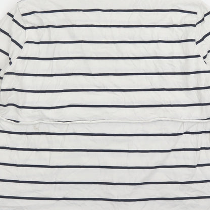 Womens UK Size 12 ASOS White Basic T-Shirt