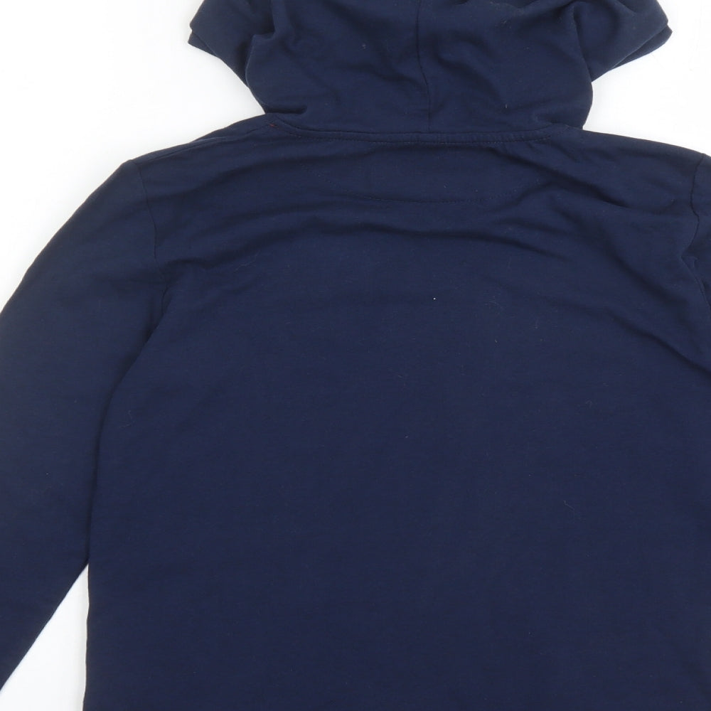 DFNd Boys Blue Cotton Pullover Hoodie Size 11-12 Years Pullover - England Football Defend