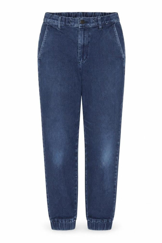 Womens UK Size S Uniqlo Regular Fit Cropped Blue Jeans