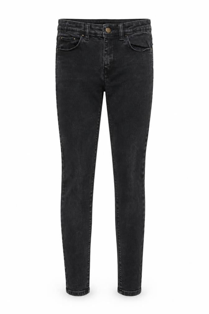 Womens UK Size 10 Denim & Co. Regular Fit Skinny Black Jeans