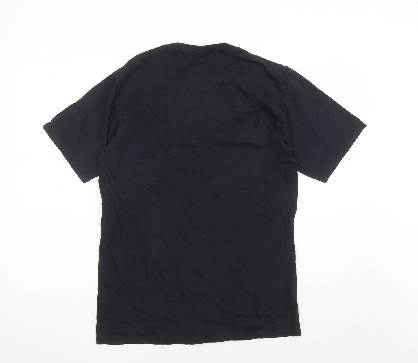Port & Company Mens Black Cotton T-Shirt Size M Crew Neck - My Favourite Engineer Calls Me Brother