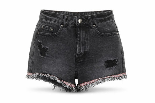 Womens UK Size 6 Denim & Co. Regular Fit Cut-Off Shorts