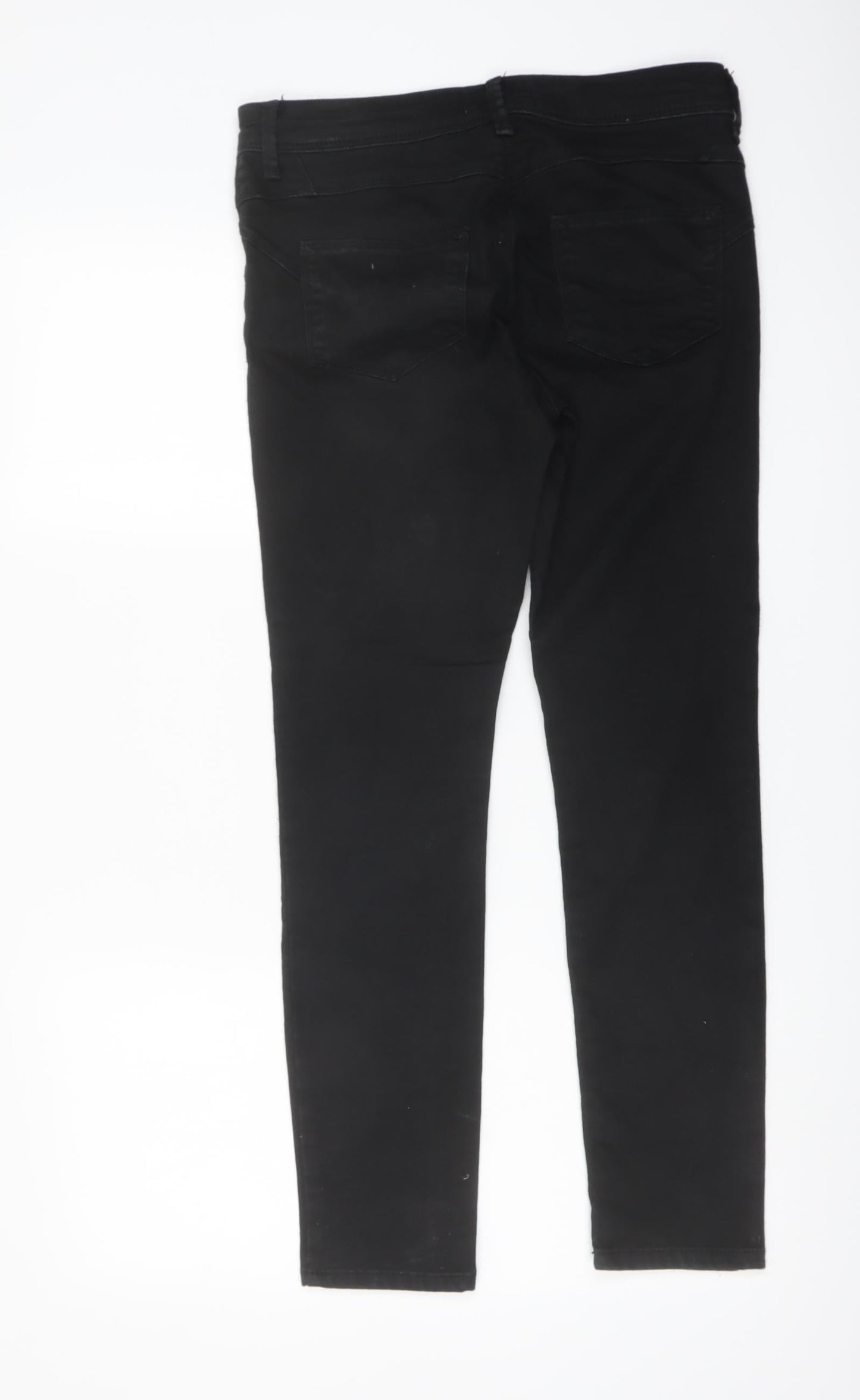Womens UK Size 10 Marks and Spencer Regular Fit Skinny Black Jeans