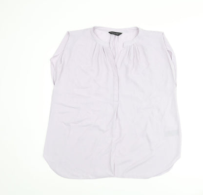 Womens UK Size 16 Dorothy Perkins Purple Tunic Blouse