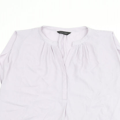 Womens UK Size 16 Dorothy Perkins Purple Tunic Blouse