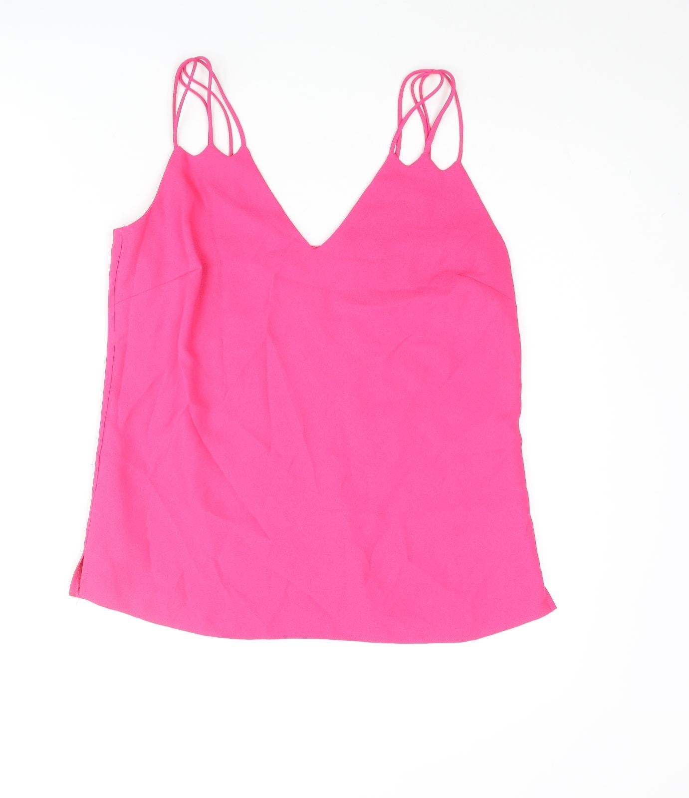 Womens UK Size 10 Coast Pink Camisole Blouse