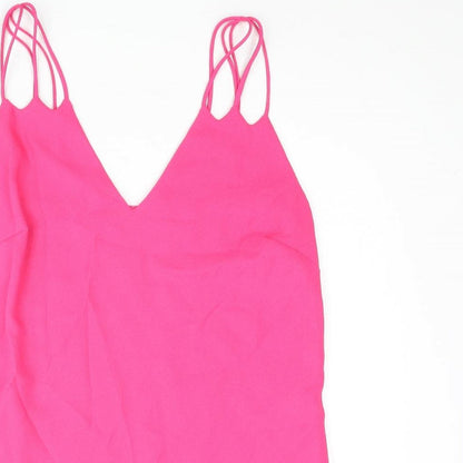 Womens UK Size 10 Coast Pink Camisole Blouse