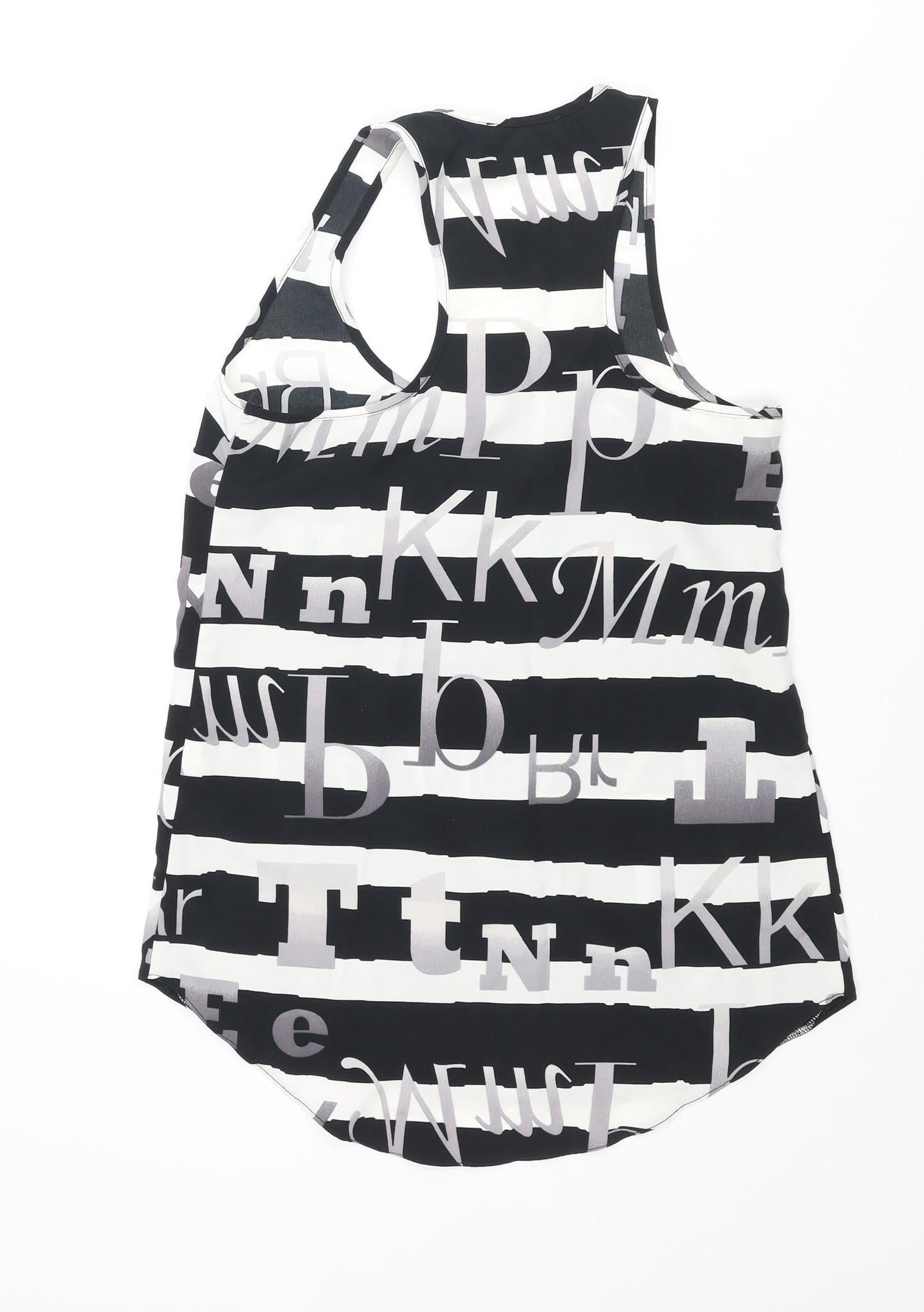 Womens UK Size 6 River Island Black Camisole Tank