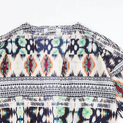 Womens UK Size 14 Only Multicoloured Kimono Blouse