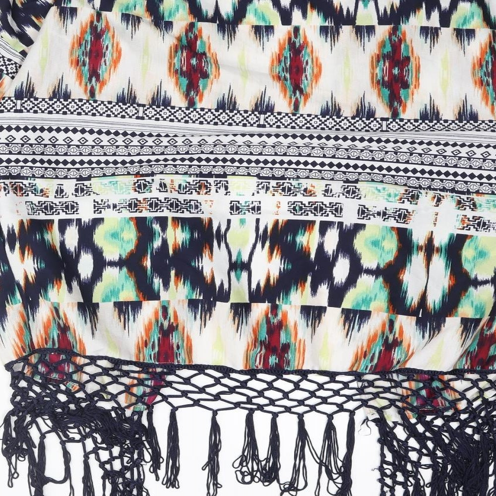 Womens UK Size 14 Only Multicoloured Kimono Blouse