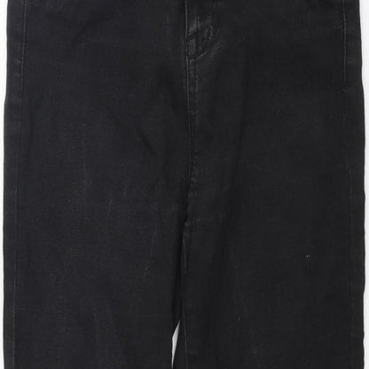 Womens UK Size 25 in Celebrity Pink Regular Fit Skinny Black Jeans