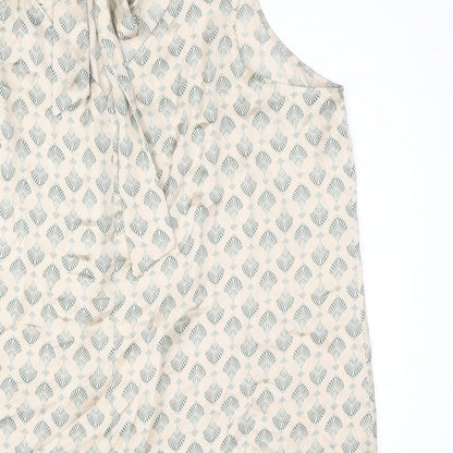 Womens UK Size 22 NEXT Beige Camisole Blouse