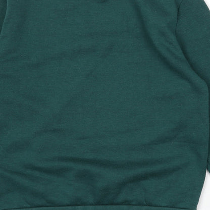 Womens UK Size 6 Disney Green Pullover Sweatshirt