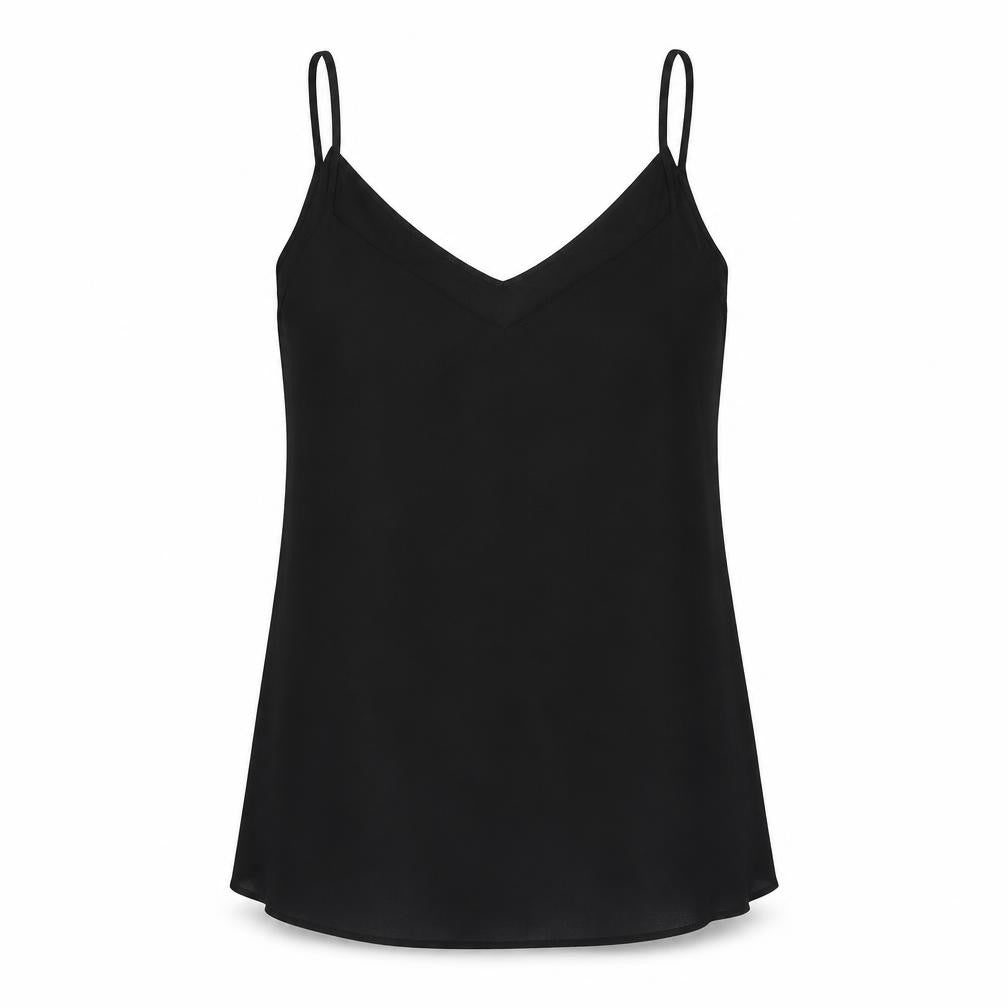 Womens UK Size 10 River Island Black Camisole Tank