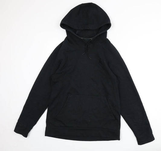 Mens UK Size M Jordan Black Pullover Hoodie